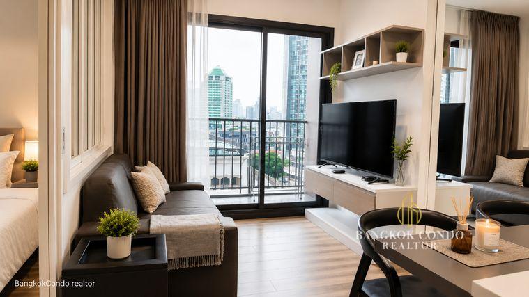 รูป 🍀🍀🍀Prime condo Location 🚆ให้เช่า📍วายน์ สุขุมวิท 🌹 (Line:@rent2022)✅ พร้อมเข้าอยู่ ✨ A09255 - รูปที่ 5/11