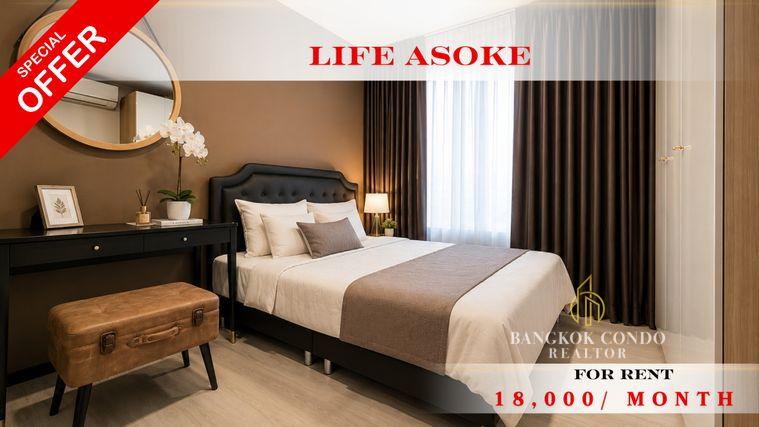 picture 🌸✨ Special Deal For Rent 📍 Life Asoke (Line: @rent2022) | Near BTS Asoke ✨ Luxury condominium | Ready to move in! ✨ 📌 Ref Code: A08388 - 1/12