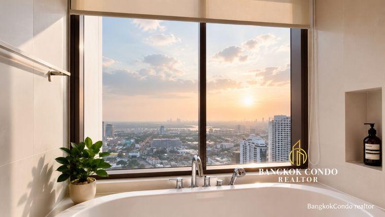 picture 🍀🚆 Cozy Room For Rent 📌 The Emporio Place Condominium (Line: @rent2022) | Near BTS Phrom Phong ✨ Ready to move in! ✨📌 Ref Code: A01302 - 7/10