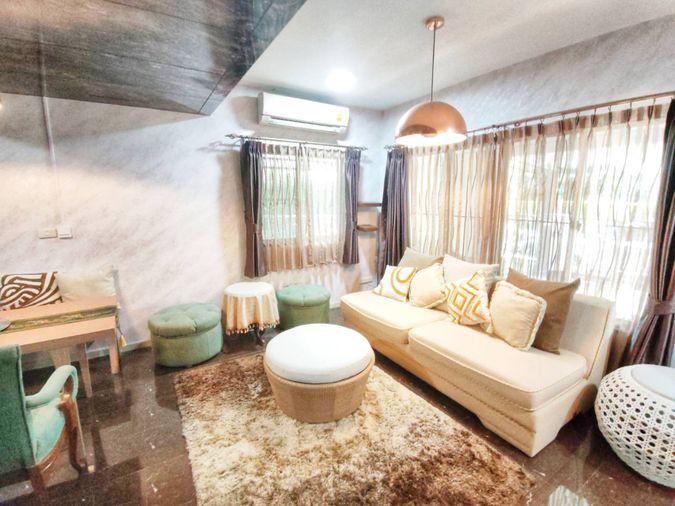 รูป 🔥 บ้านแต่งสวยมาก! ให้เช่า พฤกษาวิลล์ 73 พัฒนาการ | Modern Loft พร้อมอยู่ | ใกล้รถไฟฟ้าสายสีเหลือง 🔥 - รูปที่ 2/21