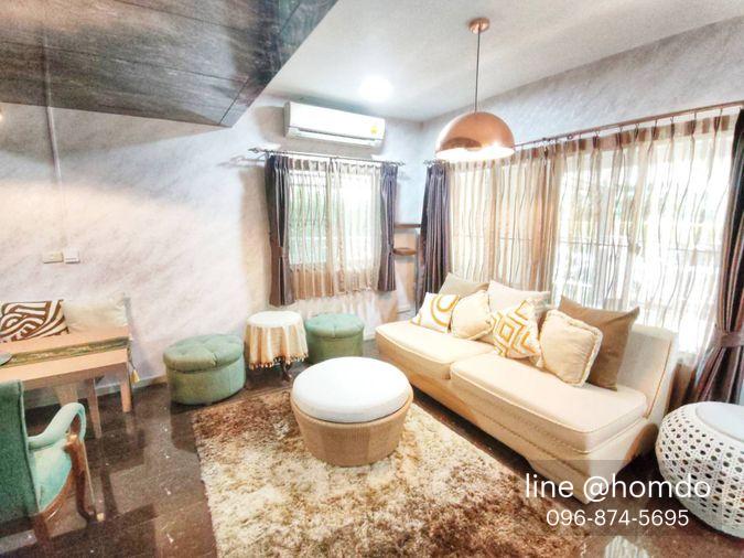 รูป 🔥 บ้านแต่งสวยมาก! ให้เช่า พฤกษาวิลล์ 73 พัฒนาการ | Modern Loft พร้อมอยู่ | ใกล้รถไฟฟ้าสายสีเหลือง 🔥 - รูปที่ 2/21