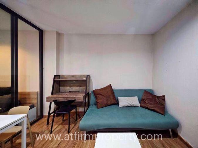 รูป 💥💥ให้เช่าคอนโด เดอะทรี ริโอ้ บางอ้อ สเตชั่น 1Bed 31 ตรม.ชั้น 10 แต่งครบ ติด MRT บางอ้อ พร้อมอยู่!! สนใจ Line: @atfirm💥💥 - รูปที่ 2/12