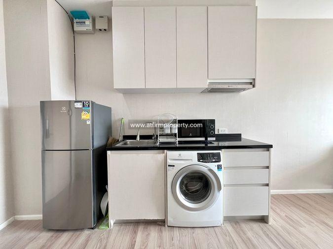 รูป 💥💥ขายห้องพร้อมอยู่!! Amber by Eastern Star พื้นที่ 34.63 ตร.ม. 1 Bedroom ชั้น 19 ใกล้ MRT ติวานนท์ LINE: @atfirm💥💥 - รูปที่ 4/16