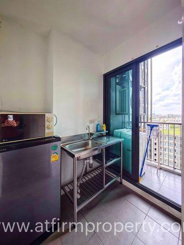 รูป 💥💥ให้เช่าคอนโด เดอะทรี ริโอ้ บางอ้อ สเตชั่น 1Bed 31 ตรม.ชั้น 10 แต่งครบ ติด MRT บางอ้อ พร้อมอยู่!! สนใจ Line: @atfirm💥💥 - รูปที่ 10/12