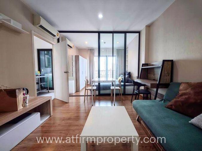 รูป 💥💥ให้เช่าคอนโด เดอะทรี ริโอ้ บางอ้อ สเตชั่น 1Bed 31 ตรม.ชั้น 10 แต่งครบ ติด MRT บางอ้อ พร้อมอยู่!! สนใจ Line: @atfirm💥💥 - รูปที่ 1/12