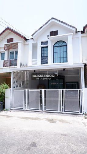 รูป P'Ple170426 หมู่บ้านบุณฑริกนิวสไตล์🏡 📍ลำลูกกาคลอง 4 - รูปที่ 1/18