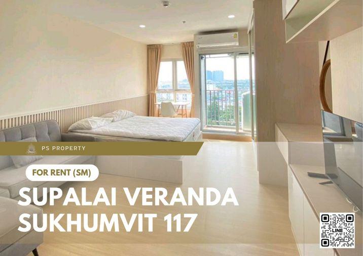 รูป ให้เช่า ✨ Supalai Veranda Sukhumvit 117 ✨ ใกล้ BTS ปู่เจ้า เฟอร์นิเจอร์ และ เครื่องใช้ไฟฟ้าครบ  - รูปที่ 1/12