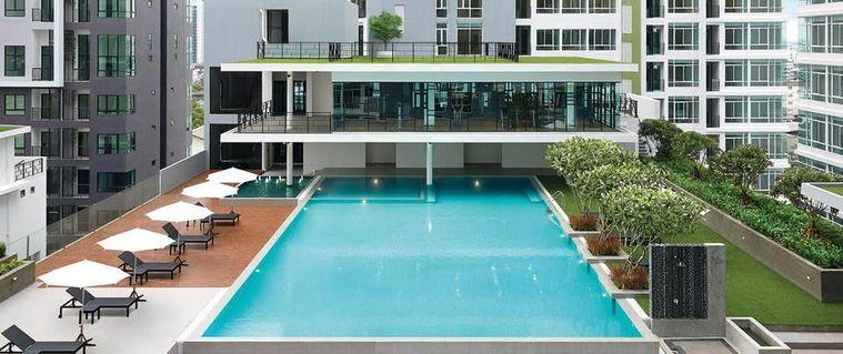 รูป ให้เช่าคอนโด The Sky Sukhumvit ติด BTS อุดมสุข ห้องมุม เงียบสงบ (Rt-01) - รูปที่ 28/29