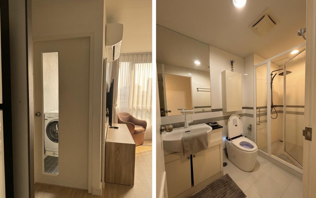 รูป Call : 081-821-4826 ขายพร้อมผู้เช่า Condo Sathorn Plus By The Garden ใกล้ MRT ลุมพินี 55 ตารางเมตร 1 ห้องนอน ชั้น9 ตกแต่งครบตามรูป - รูปที่ 7/12