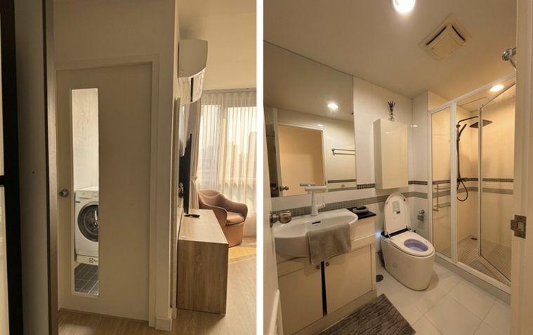 รูป Call : 081-821-4826 ขายพร้อมผู้เช่า Condo Sathorn Plus By The Garden ใกล้ MRT ลุมพินี 55 ตารางเมตร 1 ห้องนอน ชั้น9 ตกแต่งครบตามรูป - รูปที่ 7/12