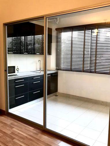 รูป ให้เช่าคอนโด City Home Sukhumvit ติด BTS อุดมสุข 80 เมตร ห้องมุม 2 ห้องนอน (Rt-01) - รูปที่ 7/8