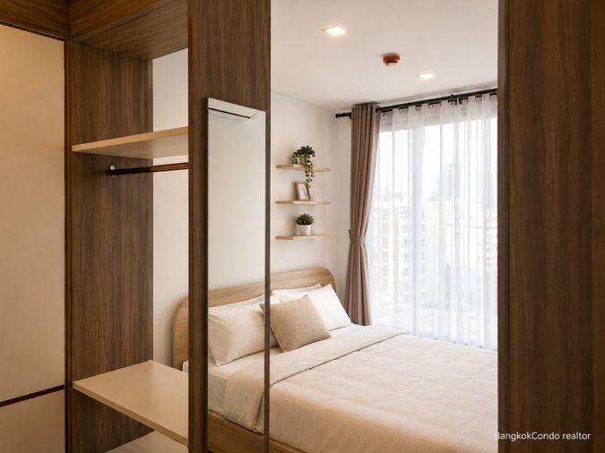 picture 🍀🚆 Cozy Room For Rent 📌 The Nest Sukhumvit 64 (Line: @rent2022) | Near BTS Punnawithi    ✨Ready to move in | Great price! ✨   📌 Ref Code: A10862 - 2/9