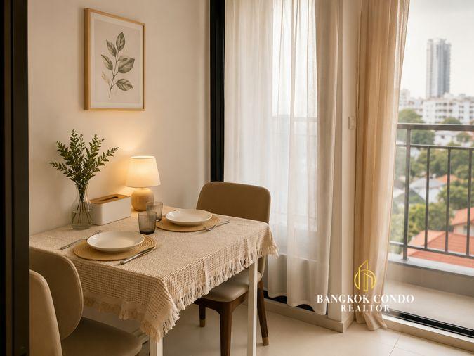 picture 🍀🚆 Cozy Room For Rent 📌 The Nest Sukhumvit 64 (Line: @rent2022) | Near BTS Punnawithi ✨Ready to move in | Great price! ✨ 📌 Ref Code: A10862 - 5/9
