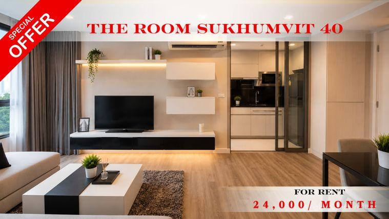 picture 🚆🌹 Prime Condo Location For Rent 📍 The Room Sukhumvit 40 (Line: @rent2022) | Prime Sukhumvit Location    ✨ Ready to move in! ✨   📌 Code: A05022 - 1/10