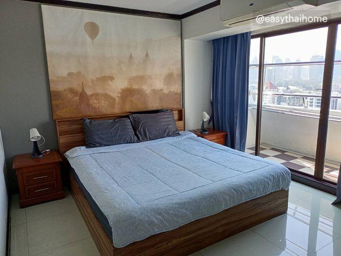 รูป P-150560 — ขายด่วนคอนโดไซส์ใหญ่พิเศษ! Omni Tower Sukhumvit Nana 3 นอน ชั้น 16 ใกล้ BTS นานา ราคา 7 ล้านบาท โทร 085-592-2897 Line: @easythaihome - รูปที่ 1/16