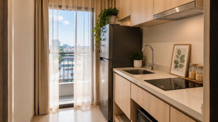 picture 🍀🚆 Cozy Room For Rent 📌 The Nest Sukhumvit 64 (Line: @rent2022) | Near BTS Punnawithi    ✨Ready to move in | Great price! ✨   📌 Ref Code: A10862 - 6/9