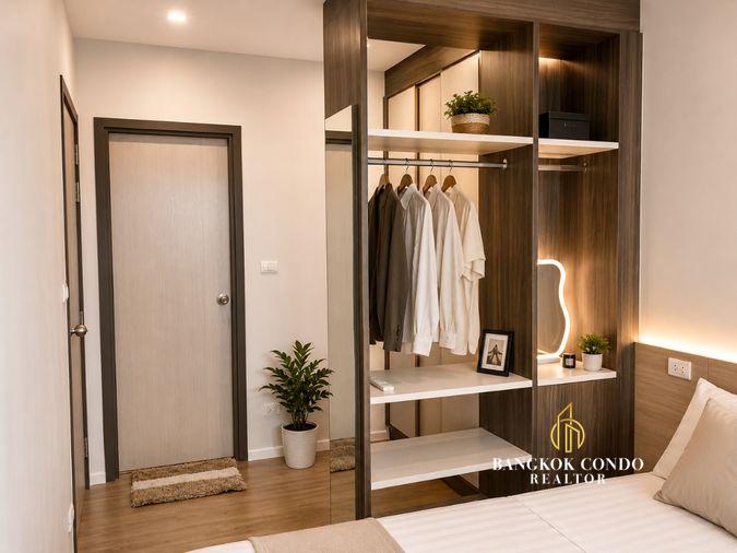 picture 🍀🚆 Cozy Room For Rent 📌 The Nest Sukhumvit 64 (Line: @rent2022) | Near BTS Punnawithi ✨Ready to move in | Great price! ✨ 📌 Ref Code: A10862 - 3/9