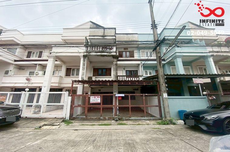 รูป ขายทาวน์เฮาส์ 3 ชั้น รามอินทรา 34 (ซ.อยู่เย็น) หมู่บ้านสหโชค ใกล้รถไฟฟ้า - ทางด่วน - รูปที่ 1/15