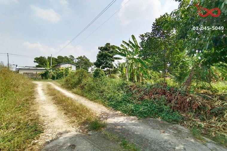 รูป ขายที่ดิน 214 ตรว.ม.เพชรมณี ราษฎร์อุทิศ 18  สุวินทวงศ์ มีนบุรี ด้านหลังติดคลองโตนด - รูปที่ 1/6
