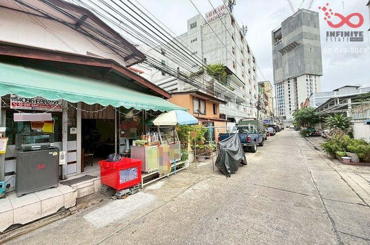 รูป ขายที่ดินพร้อมห้องเช่า 27ตรว. ถนนประชาอุทิศ ห้วยขวาง ใกล้MRT  - รูปที่ 1/10