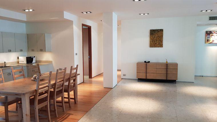 รูป วิวสระว่ายน้ำ ระเบียงใหญ่  Pet friendly  ขนาด 210 ตร.ม. ที่ Ficus Lane  - รูปที่ 3/9