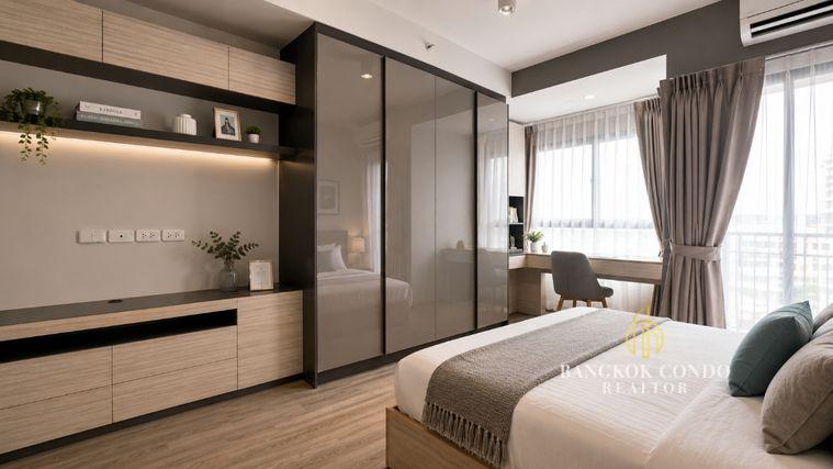 picture 💝🚆 Fully Furnished For Rent 📌 Ideo Chula–Samyan Condominium (Line: @rent2022) | Near MRT Samyan ✨ Ready to move in! ✨ 📌 Ref Code: A04298 - 3/10