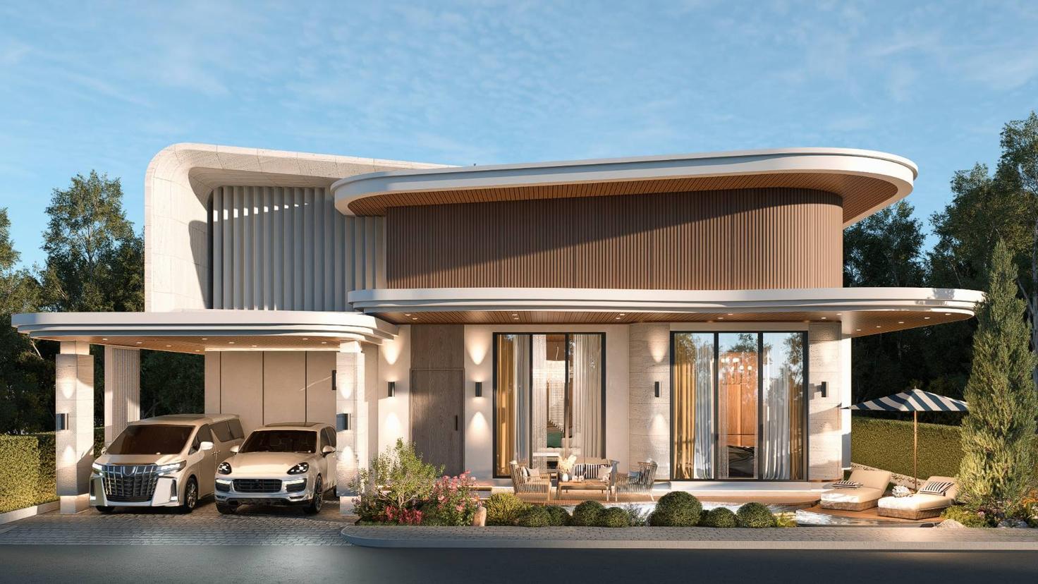 รูป Single Story Luxury Modern House for Sale North Pattaya - รูปที่ 1/13