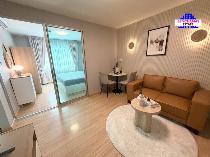 รูป 🔥ขายด่วน คอนโด Smart Condo Watcharapol สมาร์ท คอนโด วัชรพล ✅ ทำเลดีติดถนนใหญ่ ใกล้รถไฟฟ้าและทางด่วน ตกแต่งใหม่เอี่ยม พร้อมเข้าอยู่✨ - รูปที่ 4/11