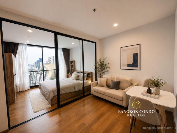 picture 🌹✨ BEST DEAL!!! For Rent 📍 Noble Revo Silom(Line: @rent2022) | Prime Silom Location ✨ Beautiful room | Ready to move in ✨ 📌 Ref Code: A10081 - 4/8