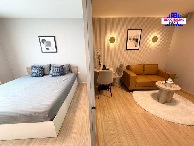 รูป 🔥ขายด่วน คอนโด Smart Condo Watcharapol สมาร์ท คอนโด วัชรพล ✅ ทำเลดีติดถนนใหญ่ ใกล้รถไฟฟ้าและทางด่วน ตกแต่งใหม่เอี่ยม พร้อมเข้าอยู่✨ - รูปที่ 8/11
