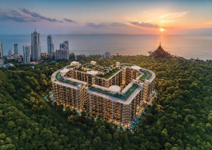 รูป 🔥 HOT DEAL Pattaya Condo | LOVE IT Wongamat Beach เริ่มต้นเพียง 2.3 MB เท่านั้น! - รูปที่ 1/16