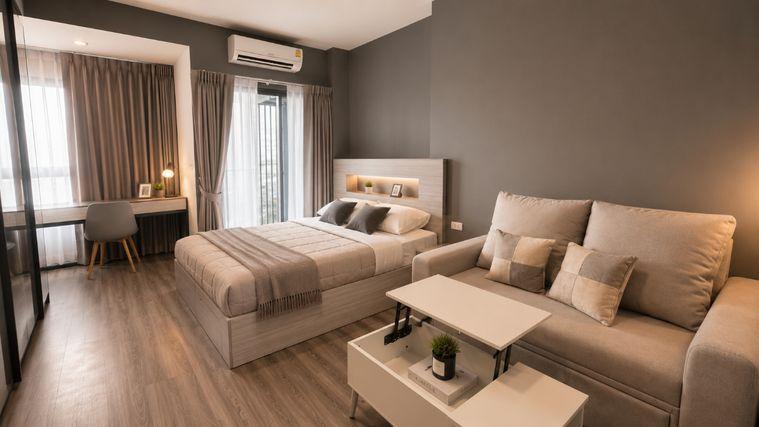 picture 💝🚆 Fully Furnished For Rent 📌 Ideo Chula–Samyan Condominium   (Line: @rent2022) | Near MRT Samyan    ✨ Ready to move in! ✨   📌 Ref Code: A04298 - 2/10