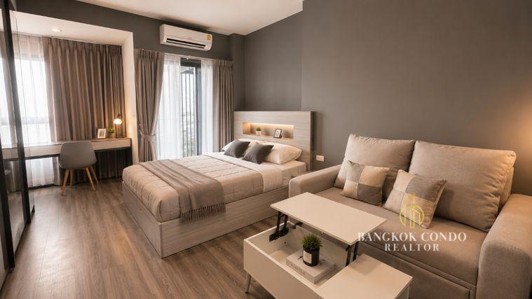 picture 💝🚆 Fully Furnished For Rent 📌 Ideo Chula–Samyan Condominium (Line: @rent2022) | Near MRT Samyan ✨ Ready to move in! ✨ 📌 Ref Code: A04298 - 2/10