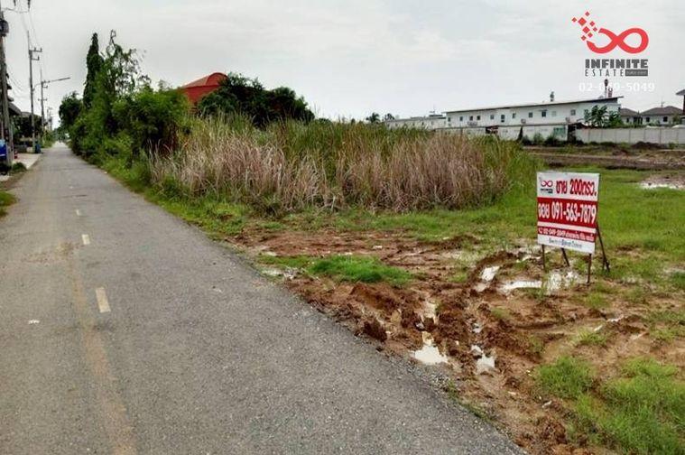 รูป ขายที่ดิน 200 ตร.ว. ซอยบงกช 12 คลองสอง คลองหลวง ปทุมธานี  - รูปที่ 1/4