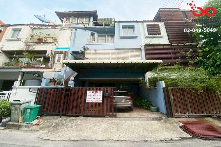รูป ขายทาวน์เฮ้าส์ 4 ชั้น 29 ตรว. บ้านสินธานี ซอยลาดพร้าว 80 - รัชดา  - รูปที่ 1/14