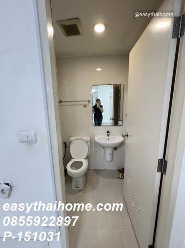 รูป P-151031 คอนโดฯ ห้องเปล่า 1 ห้องนอน ไอคอนโด สุขุมวิท 105 วิวเมืองสวย ใกล้ BTS แบริ่ง! 1.5 ล้าน Line Id @easythaihome 085-592-2897 - รูปที่ 7/16