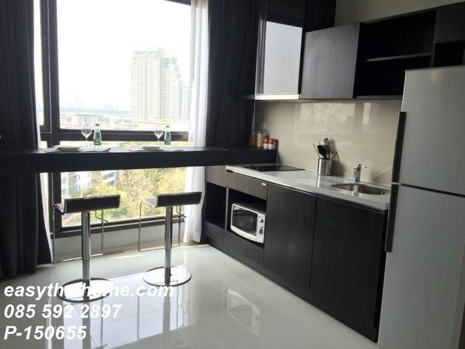 รูป P-150655 — ขายด่วนราคาดีที่สุด! Rhythm Sukhumvit 44/1 BTS พระโขนง  เฟอร์เครื่องใช้ไฟฟ้าครบ ราคา 6.21 ล้านบาท โทร 085-592-2897 Line: @easythaihome - รูปที่ 2/9