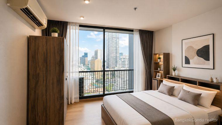 picture 🌹✨ BEST DEAL!!! For Rent 📍 Noble Revo Silom(Line: @rent2022) | Prime Silom Location ✨ Beautiful room | Ready to move in ✨ 📌 Ref Code: A10081 - 2/8