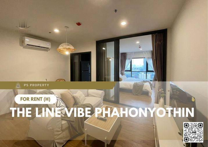 รูป ให้เช่า 🔥 The Line Vibe Phahonyothin 🔥เฟอร์นิเจอร์ และ เครื่องใช้ไฟฟ้าครบ ใกล้รถไฟฟ้าถึง 2 สาย - รูปที่ 1/10