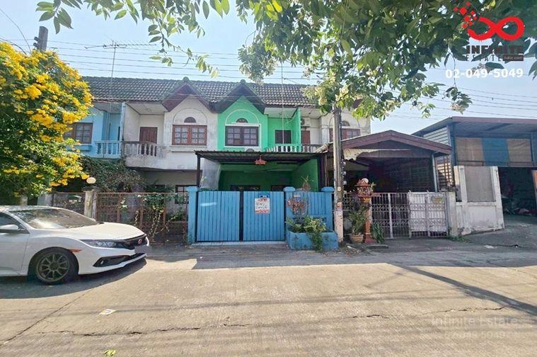 รูป ขายทาวน์เฮ้าส์ 2 ชั้น 18 ตรว. ม.อรุณนิเวศน์ พหลโยธิน 54/1 ใกล้รถไฟฟ้าสะพานใหม่ สนามบินดอนเมือง - รูปที่ 1/5