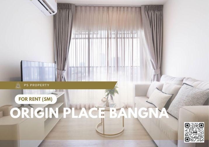 รูป ให้เช่า 🔥 Origin place bangna 🔥 ห้องพร้อมอยู่ ฟรี WiFi เครื่องใช้ไฟฟ้าครบ! - รูปที่ 1/14