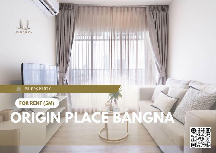 รูป ให้เช่า 🔥 Origin place bangna 🔥 ห้องพร้อมอยู่ ฟรี WiFi เครื่องใช้ไฟฟ้าครบ! - รูปที่ 1/14