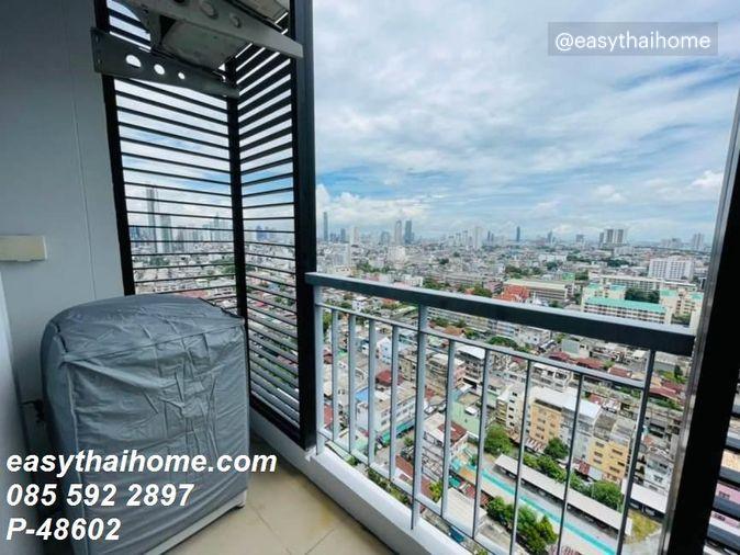 รูป P-48602 — คอนโดแบรนด์หรูชั้นสูงทำเลเด่น! The Room Sathorn-Taksin ใกล้ BTS โพธิ์นิมิตร เฟอร์เครื่องใช้ไฟฟ้าครบ ราคา 18,000 บาท - รูปที่ 12/23