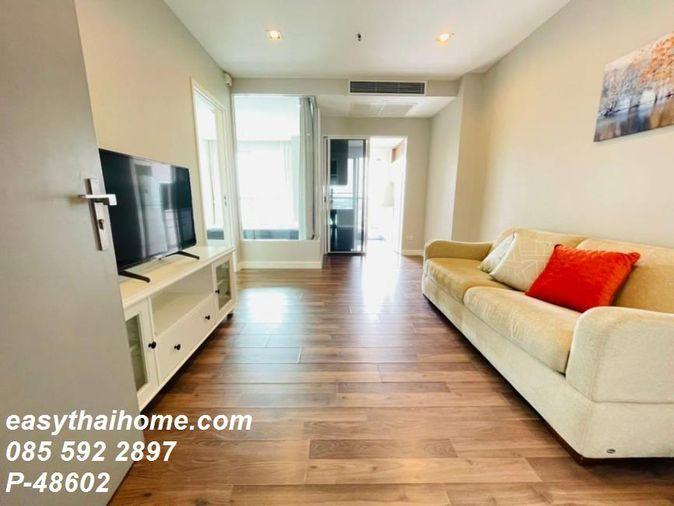 รูป P-48602 — คอนโดแบรนด์หรูชั้นสูงทำเลเด่น! The Room Sathorn-Taksin ใกล้ BTS โพธิ์นิมิตร เฟอร์เครื่องใช้ไฟฟ้าครบ ราคา 18,000 บาท  - รูปที่ 5/23