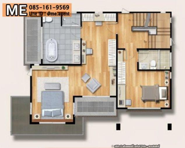 รูป ขาย บ้านเดี่ยว เดอะ แพลนท์ เอลิท (The Plant Elite) พัฒนาการ 38 หิ้วกระเป๋าเข้าอยู่ได้เลย เดินทางเข้าสุขุมวิทได้ง่าย โทร 064-954-9619 (BT20-52) - รูปที่ 36/36