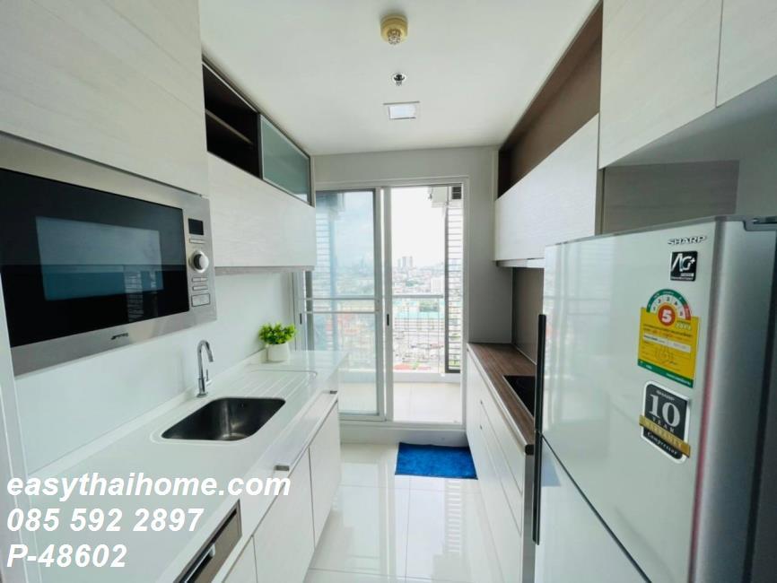 รูป P-48602 — คอนโดแบรนด์หรูชั้นสูงทำเลเด่น! The Room Sathorn-Taksin ใกล้ BTS โพธิ์นิมิตร เฟอร์เครื่องใช้ไฟฟ้าครบ ราคา 18,000 บาท  - รูปที่ 19/23