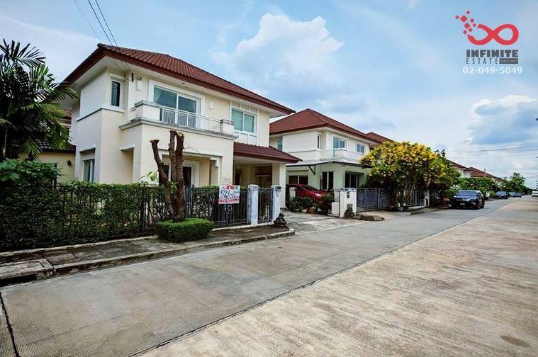 รูป ขายบ้านเดี่ยว เดอะ เซนโทร รามอินทรา กาญจนาภิเษก 52 ตร.ว.ใกล้รถไฟฟ้าสีชมพู แฟชั่นไอส์แลนด์ - รูปที่ 1/11