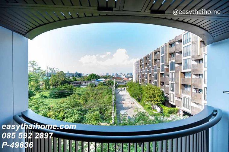 รูป P-49636 — ให้เช่าคอนโดบรรยากาศรีสอร์ทริมน้ำสุดร่มรื่น! KAWA HAUS สุขุมวิท 77 ใกล้ BTS อ่อนนุช ราคา 22,000 บาท โทร 085-592-2897 Line: @easythaihome - รูปที่ 8/8
