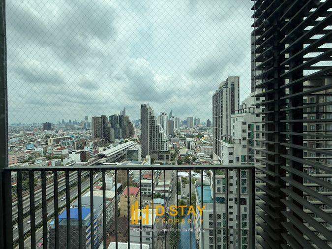 รูป ขาย Teal Sathorn-Taksin ห้องสวย ราคาดีสุดๆ ตกแต่งพร้อมเข้าอยู่ ชั้นสูง วิวเมือง 🔥 DS3127 | Line @dstay - รูปที่ 19/19