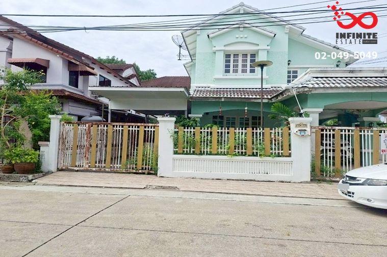 รูป ขายบ้านเดี่ยว 2 ชั้น 68 ตรว. หมู่บ้านมัณฑนา คู้บอน 27 ซอยคู้บอน 27 - กาญจนาภิเษก ต้นโครงการ ใกล้รถไฟฟ้าสายสีชมพู - รูปที่ 1/14